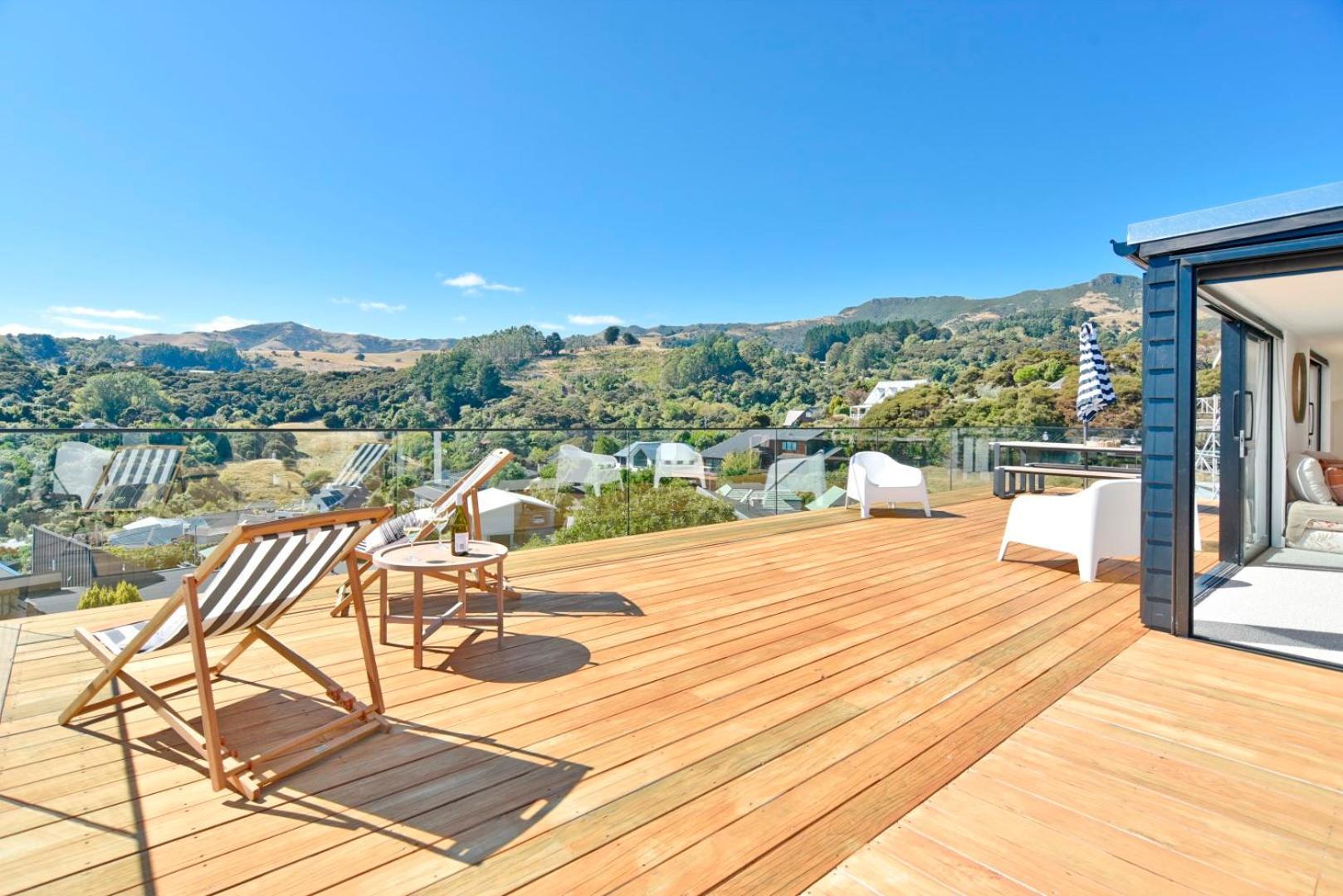 Akaroa Harbour View - Christchurch Holiday Homes Buitenkant foto