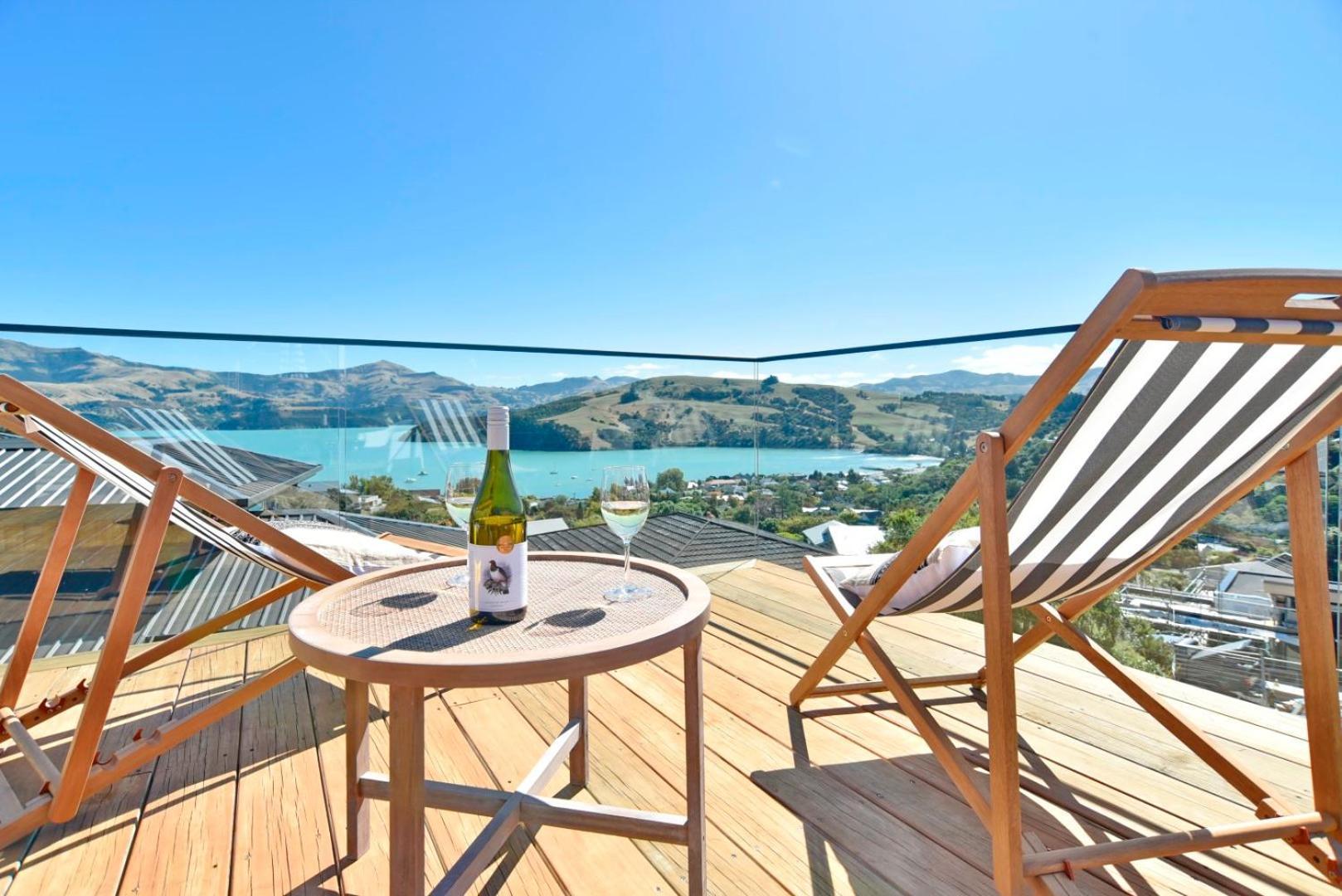 Akaroa Harbour View - Christchurch Holiday Homes Buitenkant foto