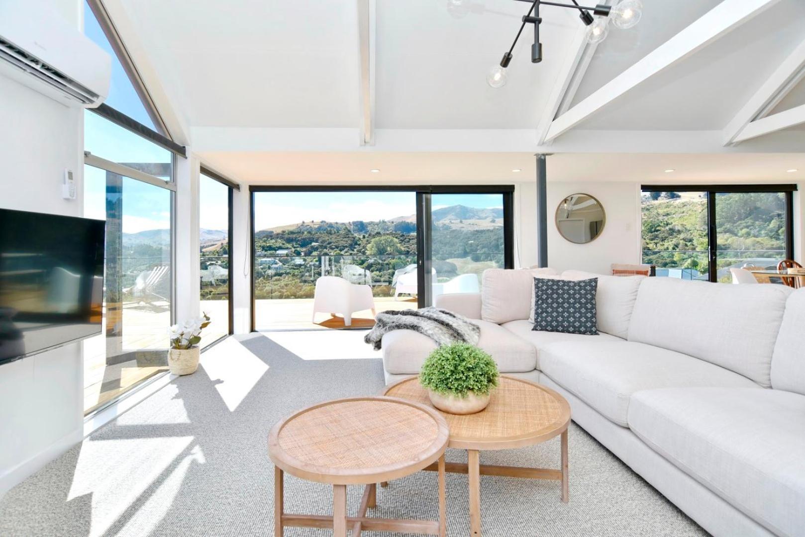 Akaroa Harbour View - Christchurch Holiday Homes Buitenkant foto