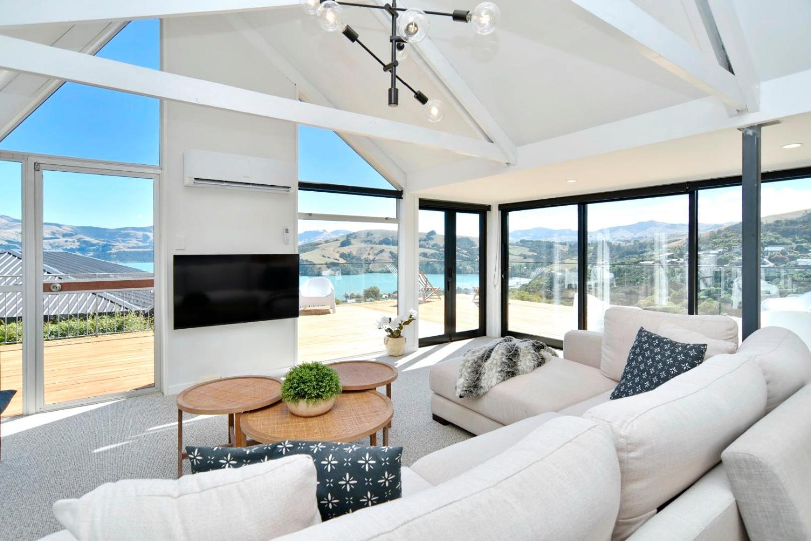 Akaroa Harbour View - Christchurch Holiday Homes Buitenkant foto